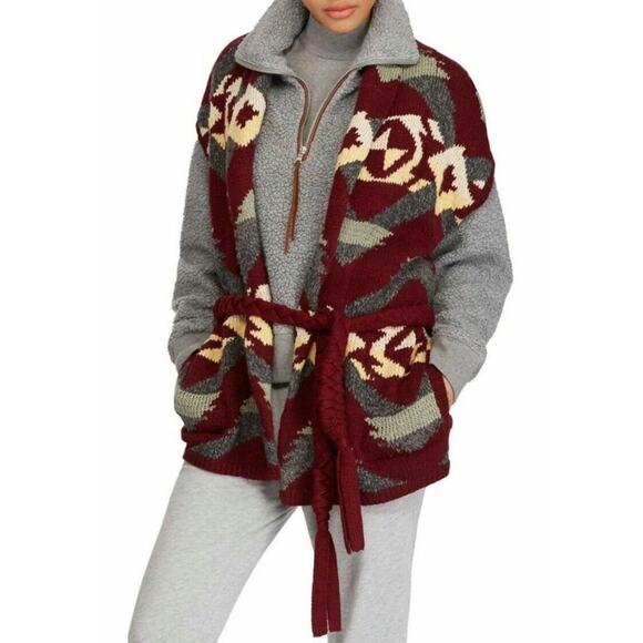 Polo by Ralph Lauren Sweaters - Polo Ralph Lauren Wool Blend Southwest Cardigan Sweater Vest Jacket Preppy Boho